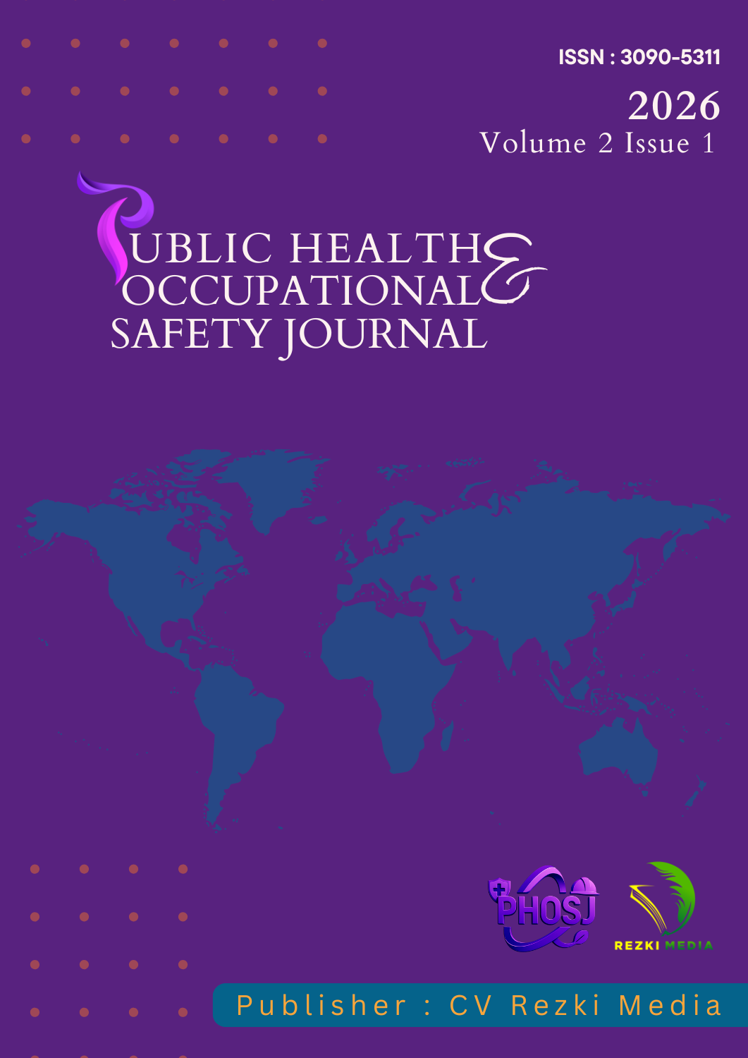 								View Vol. 2 No. 1 (2026): Public Health and Occupational Safety Journal (PHOSJ)
							